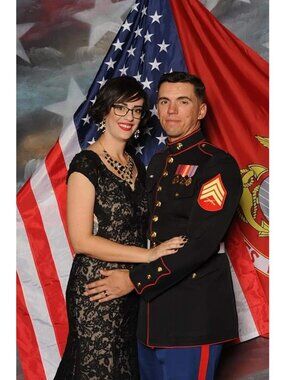 Royal Queen Collection Black Lace Overlay Trumpet Ball Gown 8